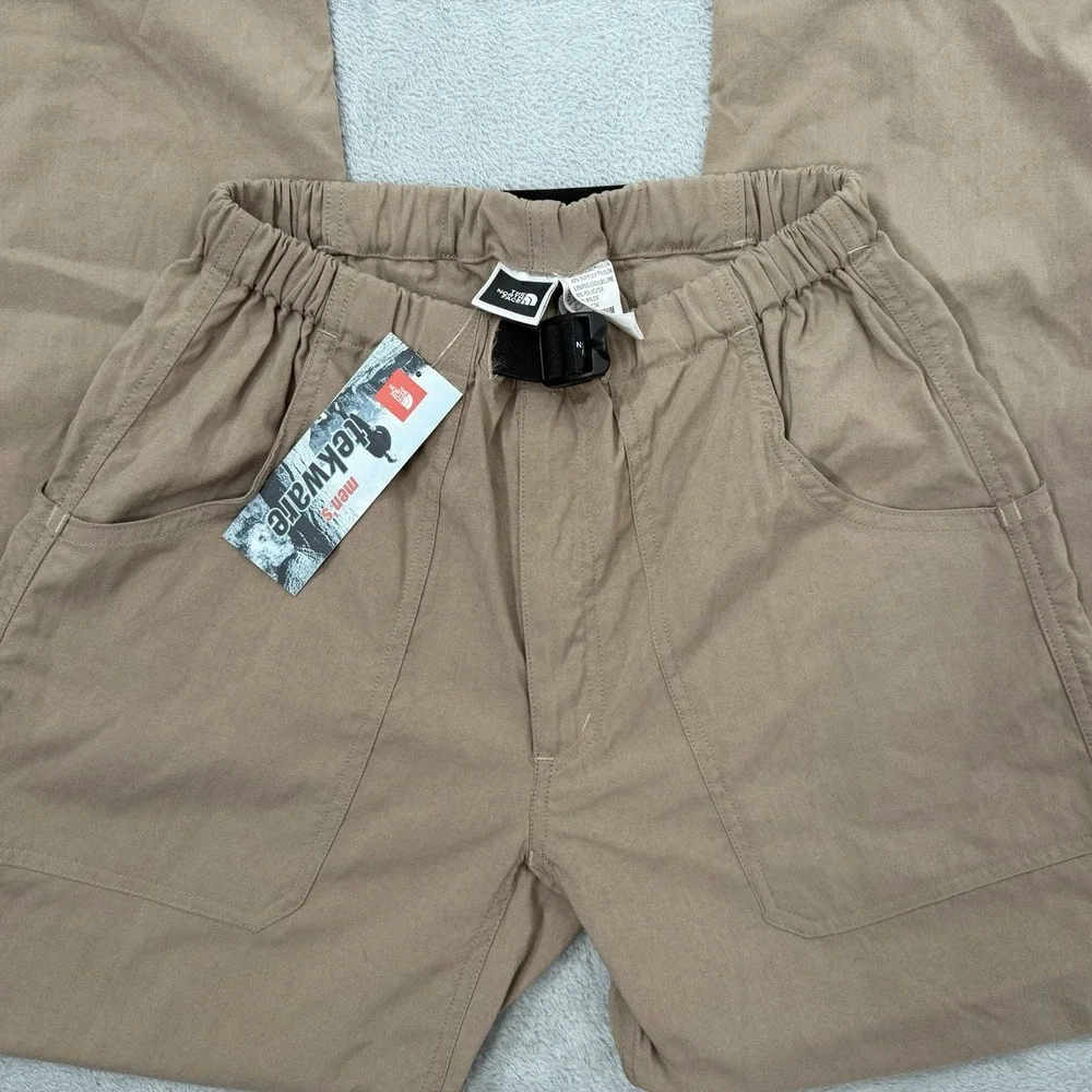 The North Face Tekware Pants Mens Medium Khaki Cordura Utility Double Knee NWT